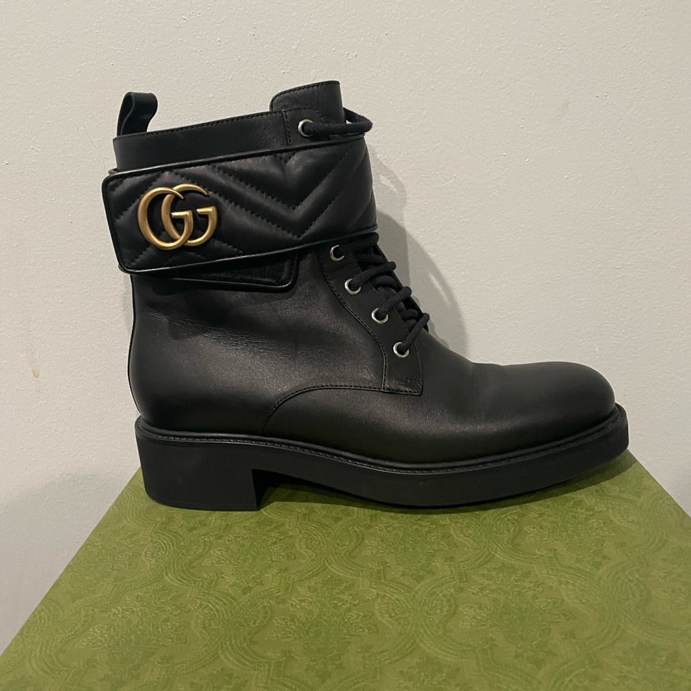 Gucci - Women’s Ankle Boot Double G - Picture 3 of 4